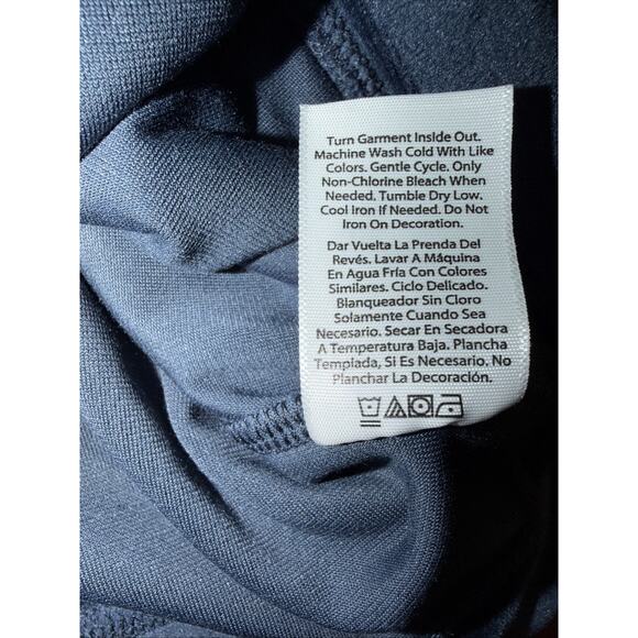 NWT Juicy Couture OG Big Bling Navy Velour Zip Hoodie – Size Medium - Picture 8 of 9